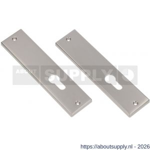 Ami 178/43 kortschild aluminium zonder krukgat profielcilinder PC 55 F1 - S10900545 - afbeelding 1