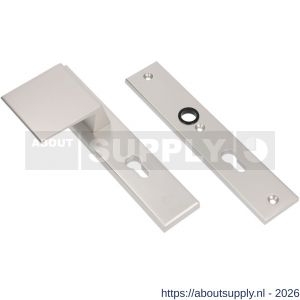 Ami VHB 251/50-90/80 veiligheidsvoordeur-duwerlangschildgarnituur SKG*** VHB 251/50 profielcilinder PC 55 deurduwer 90/80 links F1 profielcilinder PC 55 zonder deurkruk deurdikte 38-42 mm - S10900968 - afbeelding 1