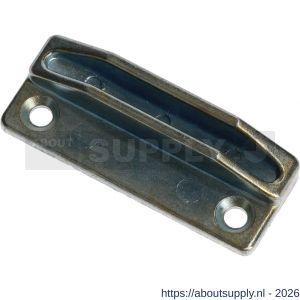 Ami sluitplaat vlak Zamac - S10901686 - afbeelding 1