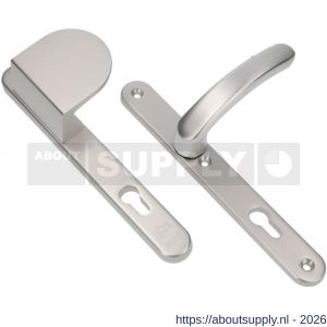 Ami VHB 257/32/2-90/83-378 veiligheids Rotaveer duwer-kruk smalschildgarnituur SKG** ovaal VHB 257/32/2 profielcilinder PC 55 deurduwer 90/83 rechts F1 en deurkruk 378 Rota 257/32/2 profielcilinder PC 55 deurdikte 53-57 mm - S10900848 - afbeelding 1