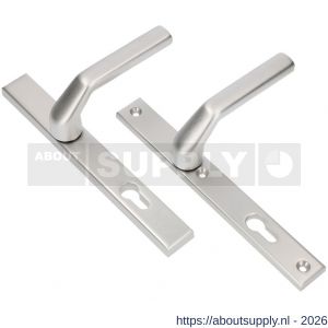 Ami VHB 251/32-379 veiligheids Rotaveer kruk-kruk smalschildgarnituur SKG** VHB deurkruk 379 Rota 251/32 profielcilinder PC 55 F1 en deurkruk 379 Rota 251/32 profielcilinder PC 55 deurdikte 53-57 mm - S10900889 - afbeelding 1