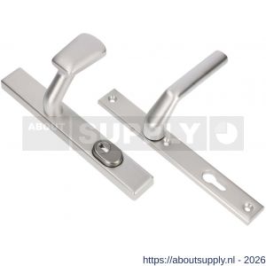 Ami VHB 251/37-166 KT veiligheids Rotaveer knop-kruk smalschildgarnituur SKG*** kerntrekbeveiliging VHB 251/37 kerntrek KT 72 knop 166 rechts F1 en deurkruk 379 Rota 251/32 profielcilinder PC 72 deurdikte 53-57 mm - S10901612 - afbeelding 1