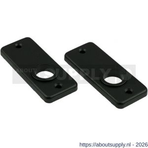 Ami 4 RH krukrozet aluminium rechthoek krukgat zwart - S10900473 - afbeelding 1