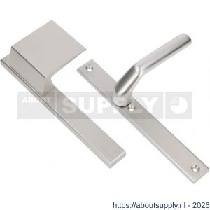 Ami VHB 251/32-90/80-379 veiligheids Rotaveer duwer-kruk smalschildgarnituur SKG** VHB 251/32 blind deurduwer 90/80 rechts F1 en deurkruk 379 Rota 251/32 blind deurdikte 53-57 mm - S10900817 - afbeelding 1