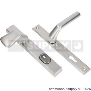 Ami VHB 251/37-166 KT veiligheids Rotaveer knop-kruk smalschildgarnituur SKG*** kerntrekbeveiliging VHB 251/37 kerntrek KT 72 knop 166 links F1 en deurkruk 379 Rota 251/32 profielcilinder PC 72 deurdikte 53-57 mm - S10901611 - afbeelding 1