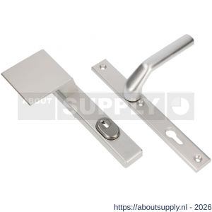 Ami VHB 251/37-90/80 KT veiligheids Rotaveer duwer-kruk smalschildgarnituur SKG*** kerntrekbeveiliging VHB 251/37 kerntrek KT 55 deurduwer 90/80 links F1 en deurkruk 379 Rota 251/32 profielcilinder PC 55 deurdikte 53-57 mm - S10901273 - afbeelding 1