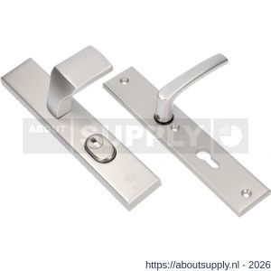 Ami VHB 251/15-144 KT veiligheidsvoordeur-knoplangschildgarnituur SKG*** kerntrekbeveiliging VHB 251/50/15 KT 70 knop 144 en deurkruk 332 M6 profielcilinder PC 70 F1 deurdikte 38-42 mm - S10901331 - afbeelding 1