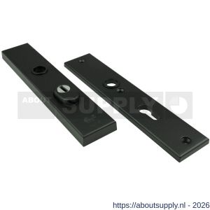 Ami VHB 251/15 KT veiligheidslangschild SKG*** kerntrekbeveiliging VHB 251/50/15 buiten kerntrek KT 72 en binnen profielcilinder PC 72 zwart deurdikte 38-42 mm - S10901518 - afbeelding 1