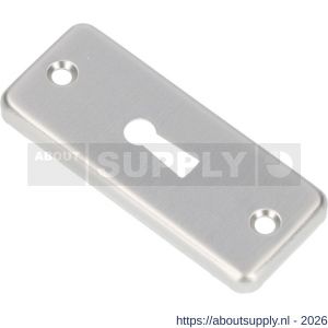 Ami 4 RH sleutelrozet aluminium rechthoek sleutelgat SLG F1 - S10900483 - afbeelding 1