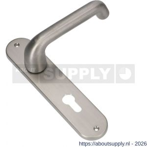 Ami 200/1/7-386 kruk-kruk garnituur deurkruk 386 Rota langschild 200/1/7 profielcilinder PC 72 Irox Archi Design - S10900109 - afbeelding 1