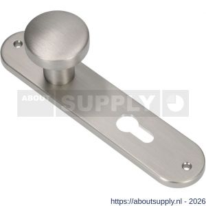 Ami 200/1/7 knoplangschild Archi Design knop 169/50 vast langschild 200/1/7 profielcilinder PC 55 Irox Archi Design - S10900767 - afbeelding 1