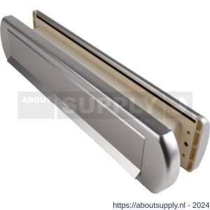 Ami EP 975/1 briefplaat-tochtklep met schacht aluminium Archi Design Irox deurdikte 24 mm Climate Comfort - S10900043 - afbeelding 1