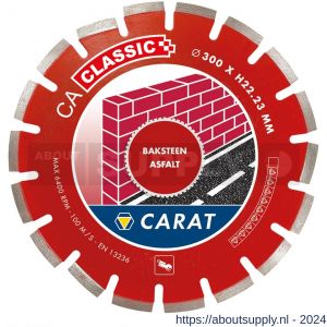 Carat diamant zaagblad CA Classic 400x20,00 mm baksteen en asfalt - Y32600419 - afbeelding 1