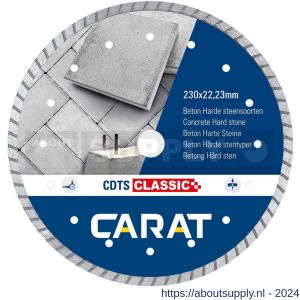 Carat diamant zaagblad CDTS Classic 125x22,23 mm beton en harde materialen - Y32600447 - afbeelding 1