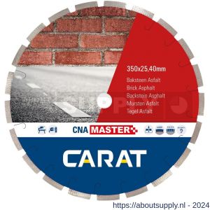 Carat diamant zaagblad CNA Master 350x30,00 mm baksteen en asfalt - Y32600365 - afbeelding 1