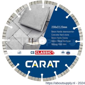 Carat diamant zaagblad CS Classic 230x22,23 mm beton en harde materialen - Y32600496 - afbeelding 1