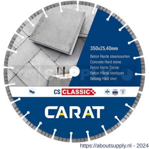 Carat diamant zaagblad CS Classic 350x25,40 mm beton en harde materialen - Y32600499 - afbeelding 1