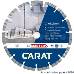 Carat diamant zaagblad CS Master 140x22,23 mm beton en harde materialen - Y32600504 - afbeelding 1