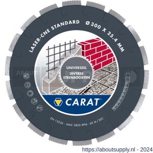 Carat diamant zaagblad CNE 700x25,40 mm universeel gebruik - Y32600487 - afbeelding 1