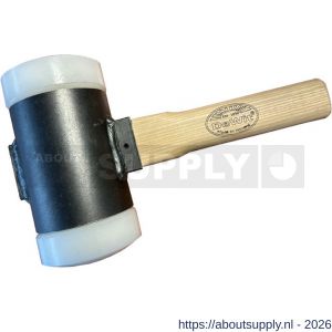 DeWit bandhamer met nylon slagdop en 30 cm steel - S29000824 - afbeelding 1