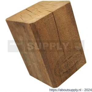 DeWit houten blok voor stamper - S29000210 - afbeelding 1