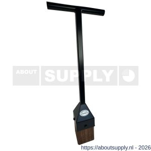 DeWit grondstamper extra lang met houten blok - S29000599 - afbeelding 1