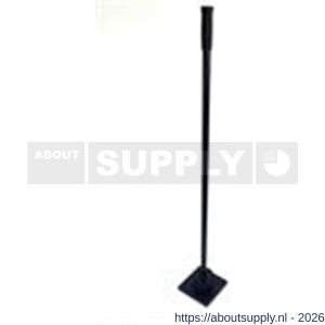 DeWit schokvrije grondstamper met voet 18x18 cm - S29000598 - afbeelding 1