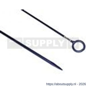 DeWit draadpen 190 cm met gesmede punt en oog - S29000500 - afbeelding 1