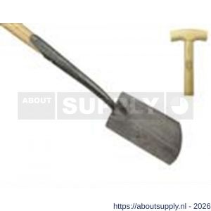 DeWit zwanehals spade met lip essen steel 90 cm - S29000799 - afbeelding 1