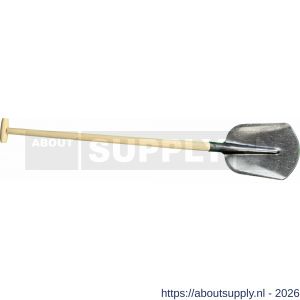 DeWit schep Drents 0 1/2 gebogen met 100 cm T-steel - S29000533 - afbeelding 1