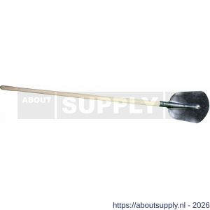 DeWit schep Hollands 0 3/4 gebogen met 130 cm knopsteel - S29000540 - afbeelding 1