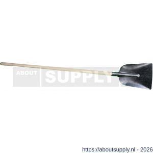 DeWit betonschop 1 afgeronde hoek met 130 cm knopsteel - S29000673 - afbeelding 1