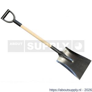 DeWit stalen ballastschop 28 cm breed met 90 cm steel en kunststof D-greep - S29000729 - afbeelding 1