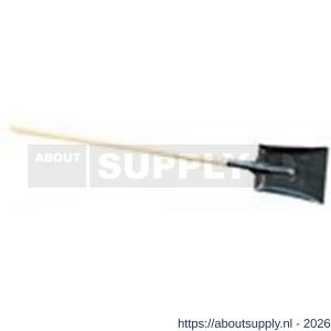 DeWit stalen ballastschop 28 cm breed met 145 cm knopsteel - S29000715 - afbeelding 1