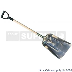 DeWit aluminium graanschop 31 cm breed 90 cm steel met kunststof D-greep - S29000738 - afbeelding 1