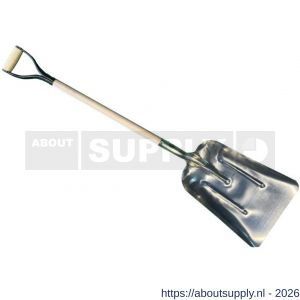 DeWit aluminium graanschop 31 cm breed 90 cm steel met ijzeren D-greep - S29000740 - afbeelding 1