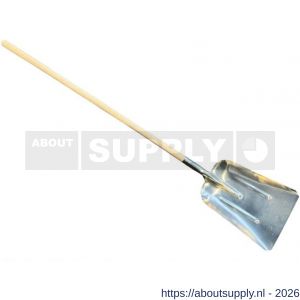 DeWit aluminium graanschop 31 cm breed met 130 cm knopsteel - S29000741 - afbeelding 1