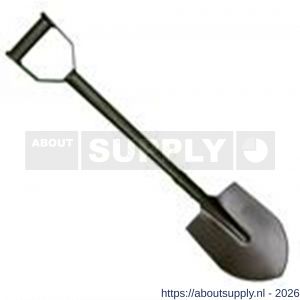 DeWit legerschep compleet uit staal en blank gelakt - S29000802 - afbeelding 1