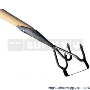 DeWit cultihak met 3 gesmede tanden met 155 cm steel - S29000572 - afbeelding 1