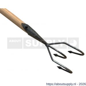 DeWit tuinwoeler met 3 gesmede tanden met 140 cm steel - S29000821 - afbeelding 1