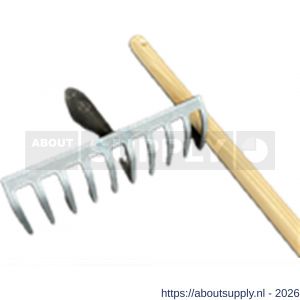 DeWit tuinhark 10 tands met 140 cm steel - S29000632 - afbeelding 1