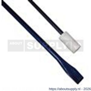 DeWit stootijzer 1250x28 mm nylon dop 70 mm - S29000493 - afbeelding 1