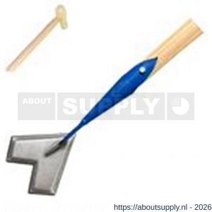 DeWit schoffelwieder blauw met 170 cm P steel - S29000770 - afbeelding 1
