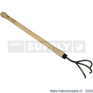 DeWit cultivator 3 tands essen knopsteel 480 mm afmeting 620x80x65 mm - S29000578 - afbeelding 1