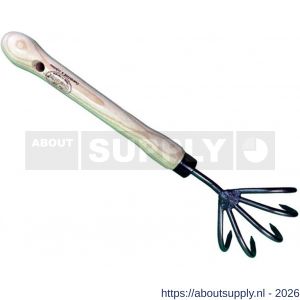 DeWit 5 tine cultivator met 25 cm handvat - S29000580 - afbeelding 1