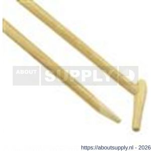 DeWit schoffelsteel 1550x28 mm vast hilt - S29000808 - afbeelding 1