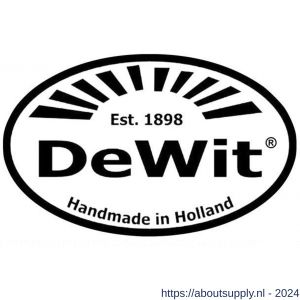 DeWit bouwhark met 8 gesmede tanden zonder steel - S29000256 - afbeelding 2
