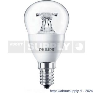 Philips LED kogellamp Corepro LEDluster 5.5 W-40 W E14 P45 827 extra warm wit - Y51270165 - afbeelding 1