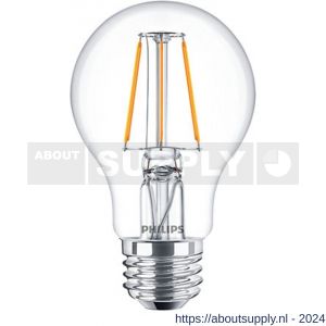 Philips LED gloeidraadlamp Classic LEDbulb 4 W-40 W E27 A60 827 extra warm wit - Y51270217 - afbeelding 1