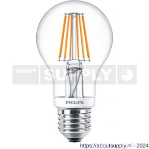 Philips LED gloeidraadlamp Classic LEDbulb 8 W-60 W E27 A60 827 dimbaar extra warm wit - Y51270220 - afbeelding 1